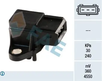 Oferta czasowa Czujnik, ciśnienie w kolektorze dolotowym FAE 15029