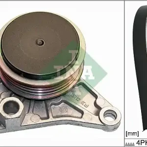 Bezpieczna płatność Zestaw paska klinowego wielorowkowego SCHAEFFLER INA 529 0099 10
