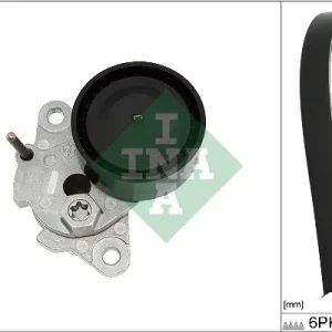 Bezpieczna płatność Zestaw paska klinowego wielorowkowego SCHAEFFLER INA 529 0476 10