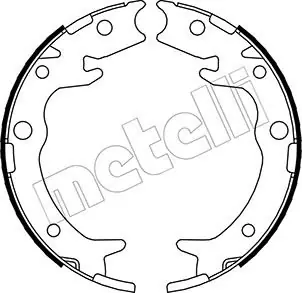Zestaw szczęk hamulcowych, hamulec postojowy METELLI 53-0159 Oferta limitowana