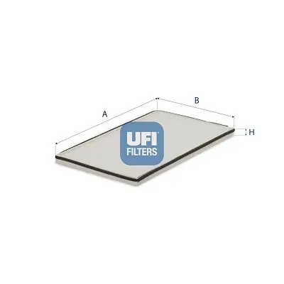 Filtr, wentylacja przestrzeni pasażerskiej UFI 53.001.00 Szybka dostawa