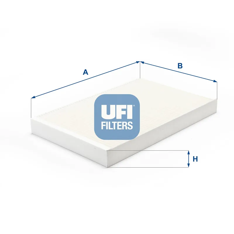 Filtr, wentylacja przestrzeni pasażerskiej UFI 53.011.00 Tani