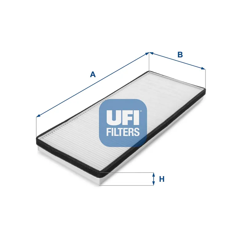 Filtr, wentylacja przestrzeni pasażerskiej UFI 53.013.00 Oferta czasowa