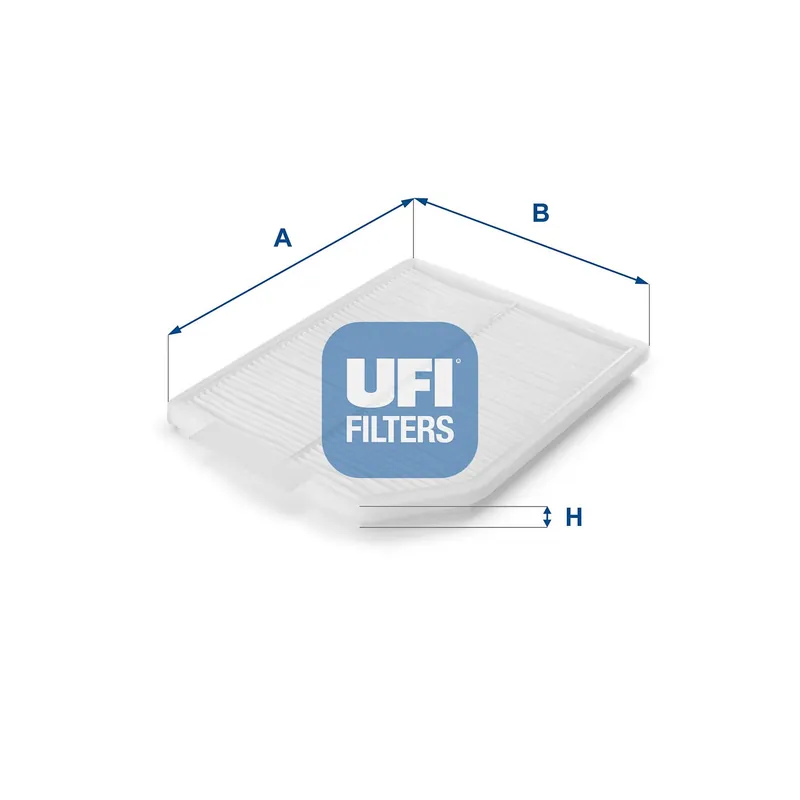 Filtr, wentylacja przestrzeni pasażerskiej UFI 53.018.00 Nowość
