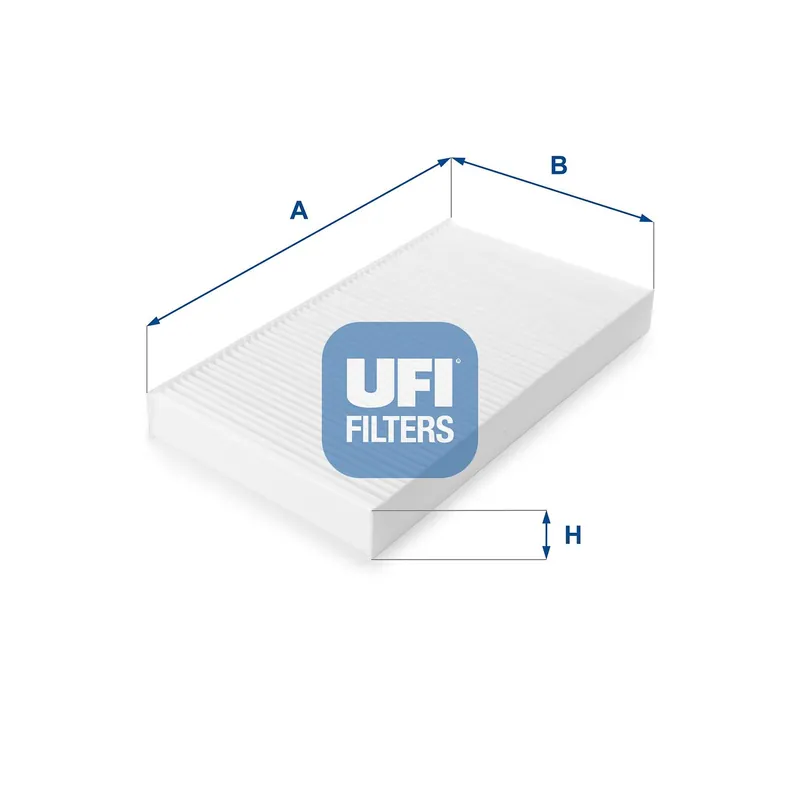 Filtr, wentylacja przestrzeni pasażerskiej UFI 53.023.00 Cena promocyjna