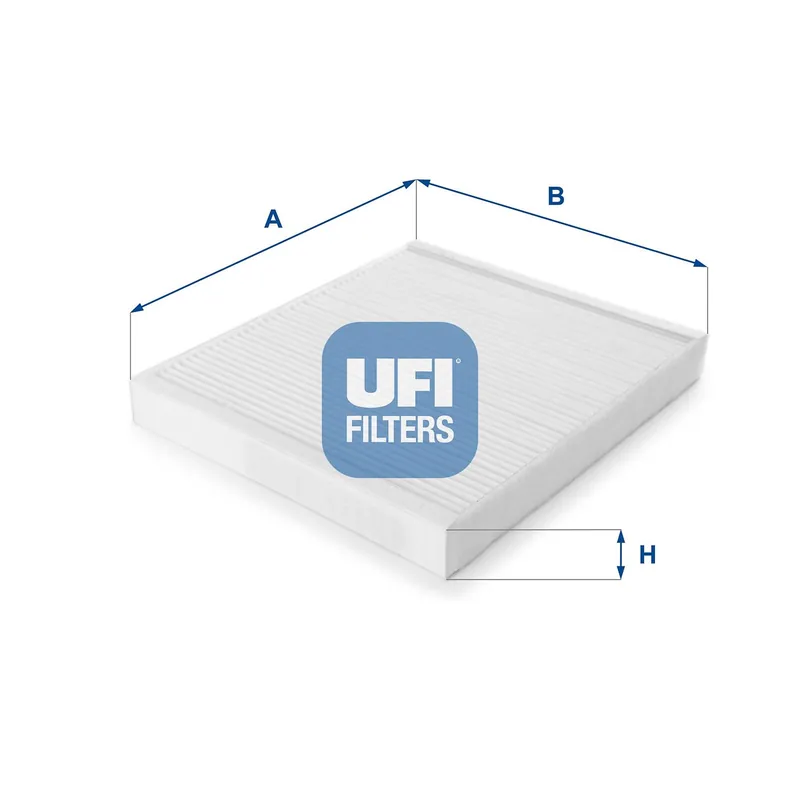 Filtr, wentylacja przestrzeni pasażerskiej UFI 53.030.00 Zniżka