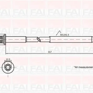 Zestaw śrub głowicy cylindrów FAI AUTOPARTS B1018 Obniżka ceny