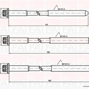 Zestaw śrub głowicy cylindrów FAI AUTOPARTS B1058 Rabat