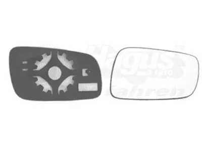 WKŁAD LUSTERKA VAN WEZEL 7620838 1U1857522H SKODA Promocja