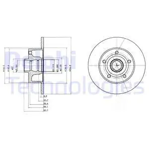 Szybka dostawa TARCZA HAMULC. AUDI A4 94-00 TYŁ